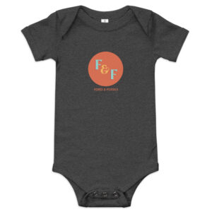 Baby F&F Logo Onesie